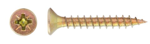 WKRĘT DO DREWNA OCYNK ŻÓŁTY 4.5*35MM MC FIX WKRĘT DO DREWNA OCYNK ŻÓŁTY 4.5*35MM MC FIX