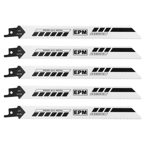 BRZESZCZOT DO PIŁY SZABLASTEJ 200MM 10TPI DREWNO S1022 5 SZT BRZESZCZOT DO PIŁY SZABLASTEJ 200MM 10TPI DREWNO S1022 5 SZT