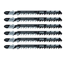 BRZESZCZOT DO WYRZYNARKI 100MM 6TPI DREWNO T144D 5 SZTUK EPM