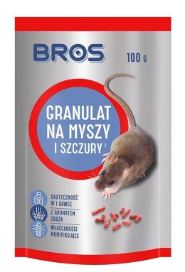 GRANULAT NA MYSZY I SZCZURY 100G BROS