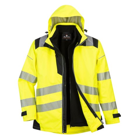 KURTKA ROBOCZA 3W1 PW365YBR ŻÓŁTA XXL PORTWEST KURTKA ROBOCZA 3W1 PW365YBR ŻÓŁTA XXL PORTWEST