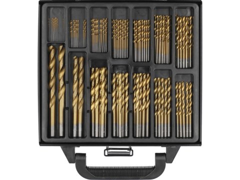 ZESTAW WIERTEŁ DO METALU 1-10MM 99SZT