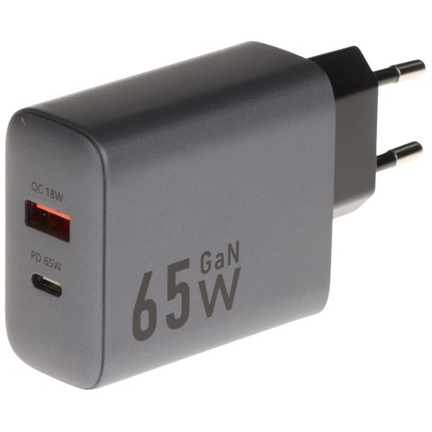 ŁADOWARKA SIECIOWA USB CHAR-X199B-65W-GAN GaN Delta Power ŁADOWARKA SIECIOWA USB CHAR-X199B-65W-GAN GaN Delta Power