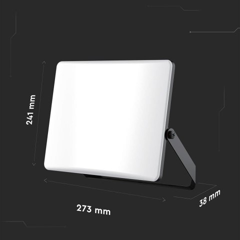 Projektor LED V-TAC 100W LED 3w1 CCT 100Lm/W Mleczny Klosz VT-44107CCT 3000-4000K-6500K 10000lm Projektor LED V-TAC 100W LED 3w1 CCT 100Lm/W Mleczny Klosz VT-44107CCT 3000-4000K-6500K 10000lm