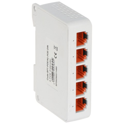SWITCH POE / EXTENDER SPT-POE/4G-POE-DIN 5-PORTOWY DELTA NETWORK