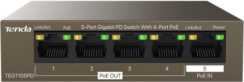 SWITCH POE TENDA TEG1105PD SWITCH POE TENDA TEG1105PD