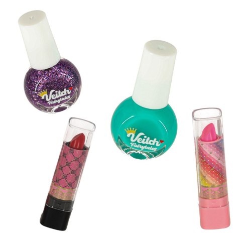 Kosmetyki do makijażu make up lakiery kosmetyczka spódniczka zestaw 22 elementy Kosmetyki do makijażu make up lakiery kosmetyczka spódniczka zestaw 22 elementy