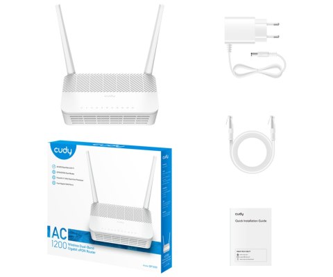 ROUTER GP1200 Wi-Fi 5 GPON/EPON 2.4 GHz, 5 GHz CUDY