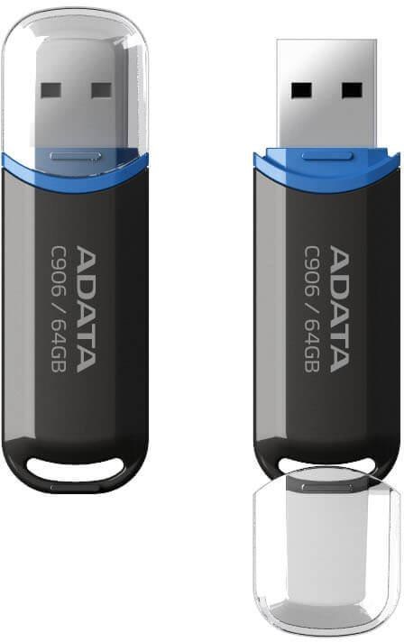 Adata Pendrive C906 32GB USB2.0 czarne Adata Pendrive C906 32GB USB2.0 czarne