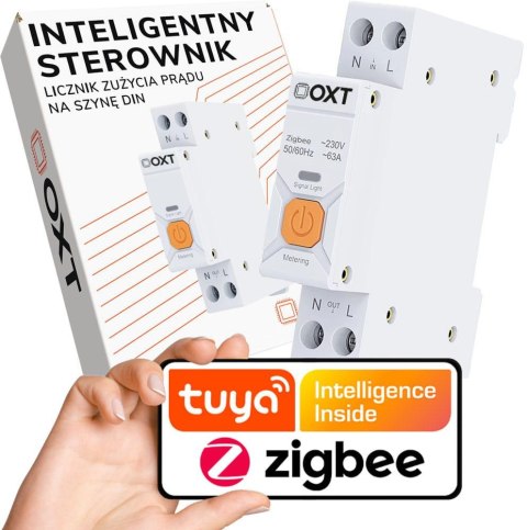 Inteligentny Sterownik OXT | 63A | Licznik | ZigBee | Tuya T337 Inteligentny Sterownik OXT | 63A | Licznik | ZigBee | Tuya T337