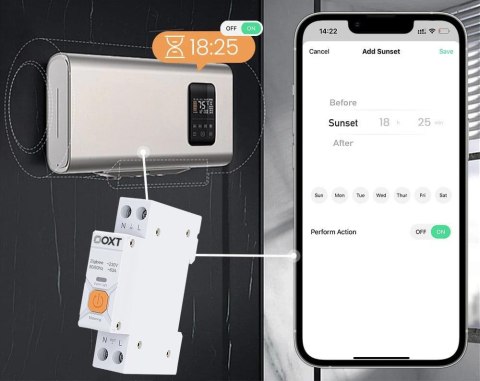 Inteligentny Sterownik OXT | 63A | Licznik | ZigBee | Tuya T337 Inteligentny Sterownik OXT | 63A | Licznik | ZigBee | Tuya T337