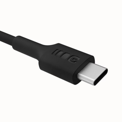 KABEL USB-C / USB-C Greencell PowerFlex 200cm PD 100W czarny silikonowy KABEL USB-C / USB-C Greencell PowerFlex 200cm PD 100W czarny silikonowy