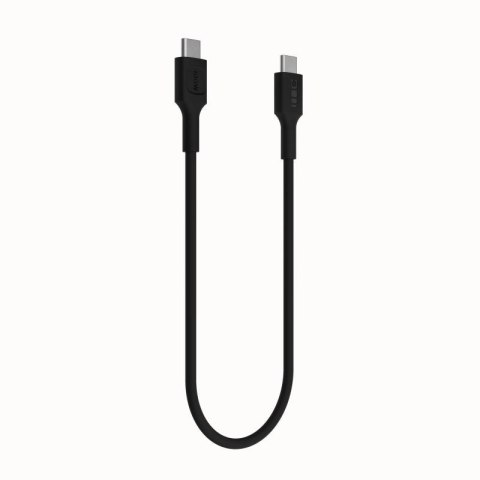 KABEL USB-C / USB-C Greencell PowerFlex 200cm PD 100W czarny silikonowy KABEL USB-C / USB-C Greencell PowerFlex 200cm PD 100W czarny silikonowy