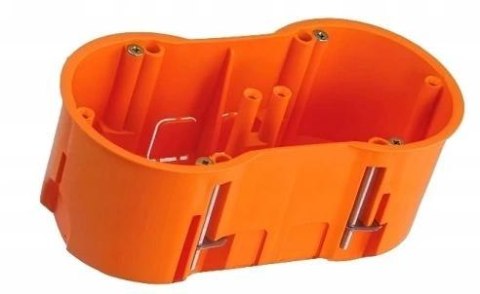 Puszka końcowa 60 podwójna do płyt gipsowych głęboka PAWBOL A.0010PG Puszka końcowa 60 podwójna do płyt gipsowych głęboka PAWBOL A.0010PG