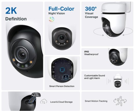 KAMERA TP-LINK TAPO C510W ZEWNĘTRZNA KAMERA TP-LINK TAPO C510W ZEWNĘTRZNA