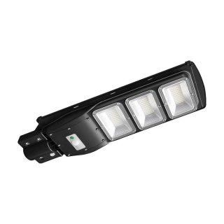 Naświetlacz Oprawa Uliczna LED Solarna V-TAC 12W Czarny VT-ST180W 6000K 1200lm