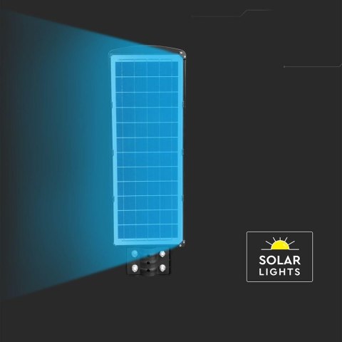 Naświetlacz Oprawa Uliczna LED Solarna V-TAC 12W Czarny VT-ST180W 6000K 1200lm Naświetlacz Oprawa Uliczna LED Solarna V-TAC 12W Czarny VT-ST180W 6000K 1200lm