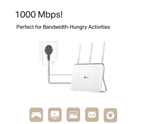 ADAPTER SIECIOWY TL-PA7017P-KIT TP-LINK ADAPTER SIECIOWY TL-PA7017P-KIT TP-LINK