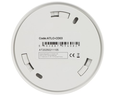 CZUJKA TLENKU WĘGLA (CZADU) ATLO-CD03 ATLO CZUJKA TLENKU WĘGLA (CZADU) ATLO-CD03 ATLO