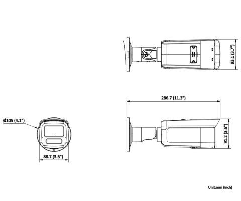 KAMERA IP DS-2CD2T43G2-LIS2U/SL(2.8MM)/PL Smart Hybrid Light AcuSense - 4 Mpx KAMERA IP DS-2CD2T43G2-LIS2U/SL(2.8MM)/PL Smart Hybrid Light AcuSense - 4 Mpx