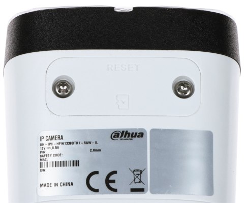 KAMERA IP IPC-HFW1339DTK1-SAW-IL-0280B Wi-Fi - 3 Mpx 2.8 mm DAHUA KAMERA IP IPC-HFW1339DTK1-SAW-IL-0280B Wi-Fi - 3 Mpx 2.8 mm DAHUA