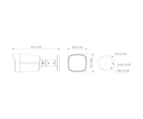 KAMERA IP IPC-HFW2449TL-S-LED-0360B-PRO WizSense WizColor - 4 Mpx 3.6 mm DAHUA KAMERA IP IPC-HFW2449TL-S-LED-0360B-PRO WizSense WizColor - 4 Mpx 3.6 mm DAHUA