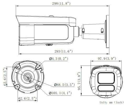 KAMERA WANDALOODPORNA IP DS-2CD2643G2-LIZS2U/SL(2.8-12MM)/PL Smart Hybrid Light AcuSense - 4 Mpx - MOTOZOOM Hikvision KAMERA WANDALOODPORNA IP DS-2CD2643G2-LIZS2U/SL(2.8-12MM)/PL Smart Hybrid Light AcuSense - 4 Mpx - MOTOZOOM Hikvision