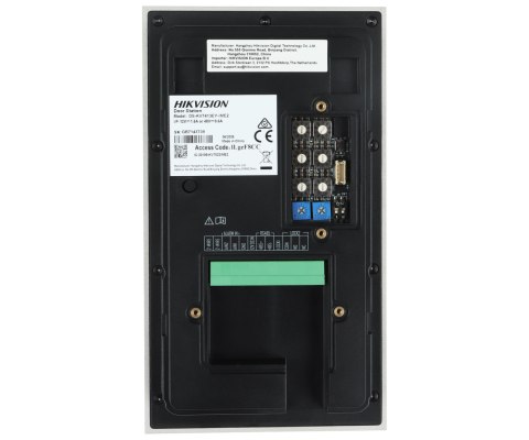 ZESTAW WIDEODOMOFONOWY DS-KIS705EY Hikvision
