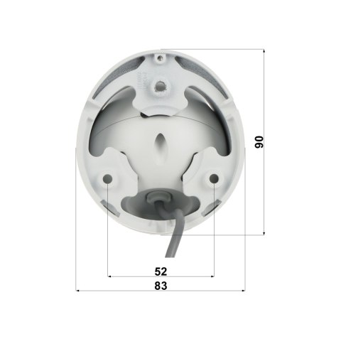 KAMERA AHD, HD-CVI, HD-TVI, PAL DS-2CE76H8T-ITMF(2.8MM) - 5 Mpx Hikvision