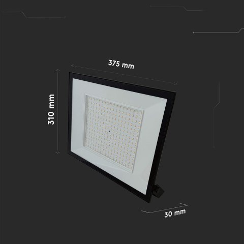 Projektor LED V-TAC 200W LED SMD czarny VT-44208 4000K 16450lm