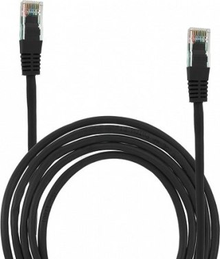 KABEL UTP 5E 1.5M CZARNY PATCHCORD