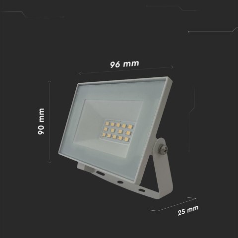 Projektor LED V-TAC 10W LED SMD 4000K Biały VT-44012 4000K 730lm