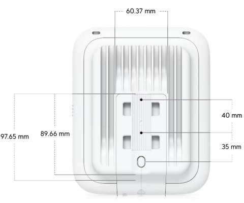 PUNKT DOSTĘPOWY UQ-U7-OUTDOOR UniFi Wi-Fi 7 2.4 GHz, 5 GHz, 688 Mbps + 4324 Mbps UBIQUITI