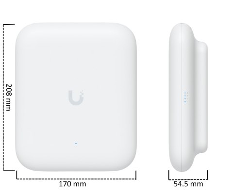 PUNKT DOSTĘPOWY UQ-U7-OUTDOOR UniFi Wi-Fi 7 2.4 GHz, 5 GHz, 688 Mbps + 4324 Mbps UBIQUITI