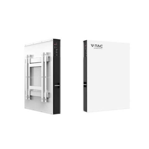 Magazyn bank energii V-TAC ścienny/podłogowy 48V 160Ah 7,68kWh VT-48160 10 lat Gwarancji