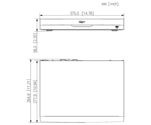 REJESTRATOR IP NVR5208-EI2 8 KANAŁÓW WizSense DAHUA