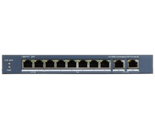 SWITCH POE DS-3E0310HP-E(C) 8-PORTOWY Hikvision