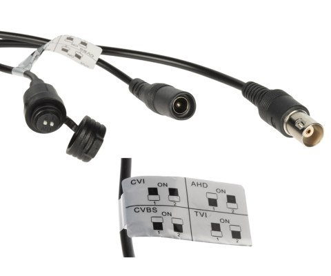 KAMERA AHD, HD-CVI, HD-TVI, PAL HAC-HFW1500RL-IL-A-0280B-S3-DIP - 5 Mpx 2.8 mm DAHUA