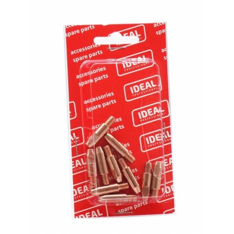 KOŃCÓWKA PRĄDOWA DO STALI M6*28 0.8MM MB25 OP. 10SZT IDEAL KOŃCÓWKA PRĄDOWA DO STALI M6*28 0.8MM MB25 OP. 10SZT IDEAL