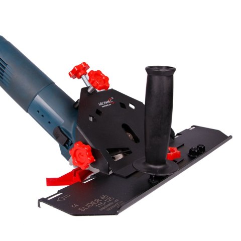 SLIDER/PRZYSTAWKA DO CIĘCIA 45 STOPNI DO SZLIF. KĄT. 125MM