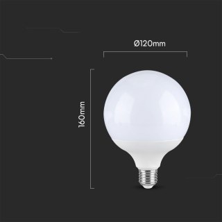 Żarówka LED V-TAC 22W kula glob G120 E27 VT-242-N 4000K 2600lm