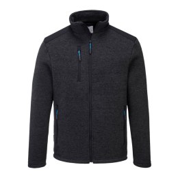 BLUZA Z POLARU KX3 T830 SZARA ROZMIAR S PORTWEST