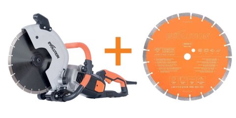 PRZECINARKA DO BETONU EVOLUTION R300DCT + PD300SEG-CS EVOLUTION PRZECINARKA DO BETONU EVOLUTION R300DCT + PD300SEG-CS EVOLUTION