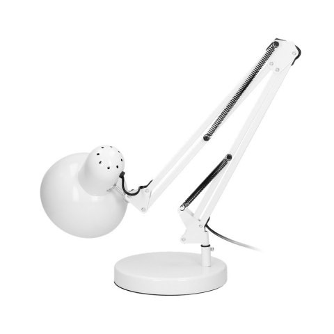 LAMPA BIURKOWA DEON 60W E27 WYSOKA, STAL, BIAŁA VIRONE LAMPA BIURKOWA DEON 60W E27 WYSOKA, STAL, BIAŁA VIRONE