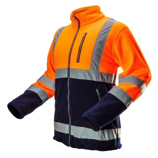BLUZA POLAROWA OSTRZEGAWCZA POMARAŃCZOWA ROZMIAR M