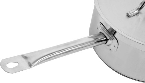 RONDEL Z POKRYWKĄ ZE STALI NIERDZEWNEJ 24X11CM 5L. YATO GASTRO RONDEL Z POKRYWKĄ ZE STALI NIERDZEWNEJ 24X11CM 5L. YATO GASTRO