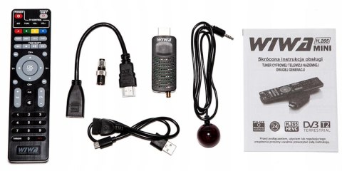 Tuner DVB-T/T2 WIWA H.265 MINI Tuner DVB-T/T2 WIWA H.265 MINI