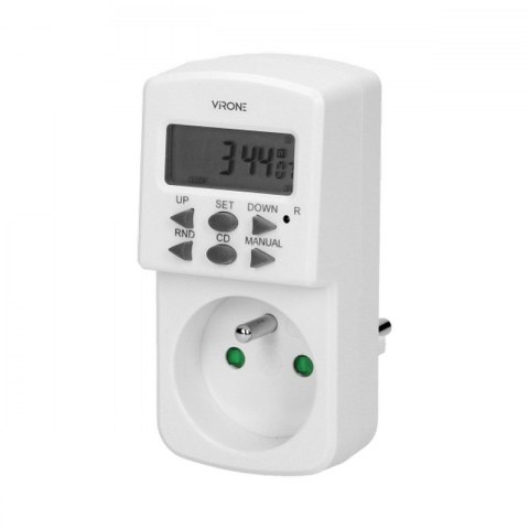 PROGRAMATOR CZASOWY ELEKTRONICZNY 1800W 8A VIRONE PROGRAMATOR CZASOWY ELEKTRONICZNY 1800W 8A VIRONE