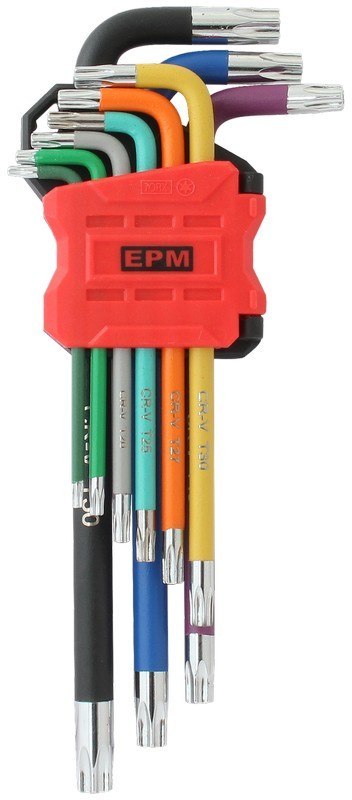 KOMPLET KLUCZY TORX RED LINE 9 SZT. KOMPLET KLUCZY TORX RED LINE 9 SZT.