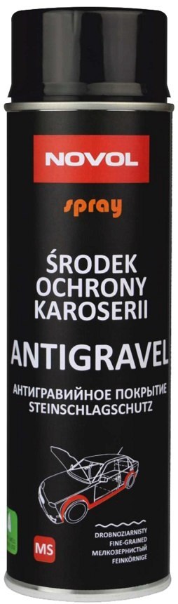 BARANEK GRAVIT 600 SPRAY CZARNY 500 ML NOVOL BARANEK GRAVIT 600 SPRAY CZARNY 500 ML NOVOL